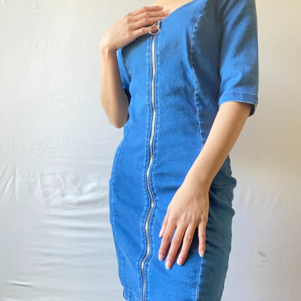 Cute denim dress